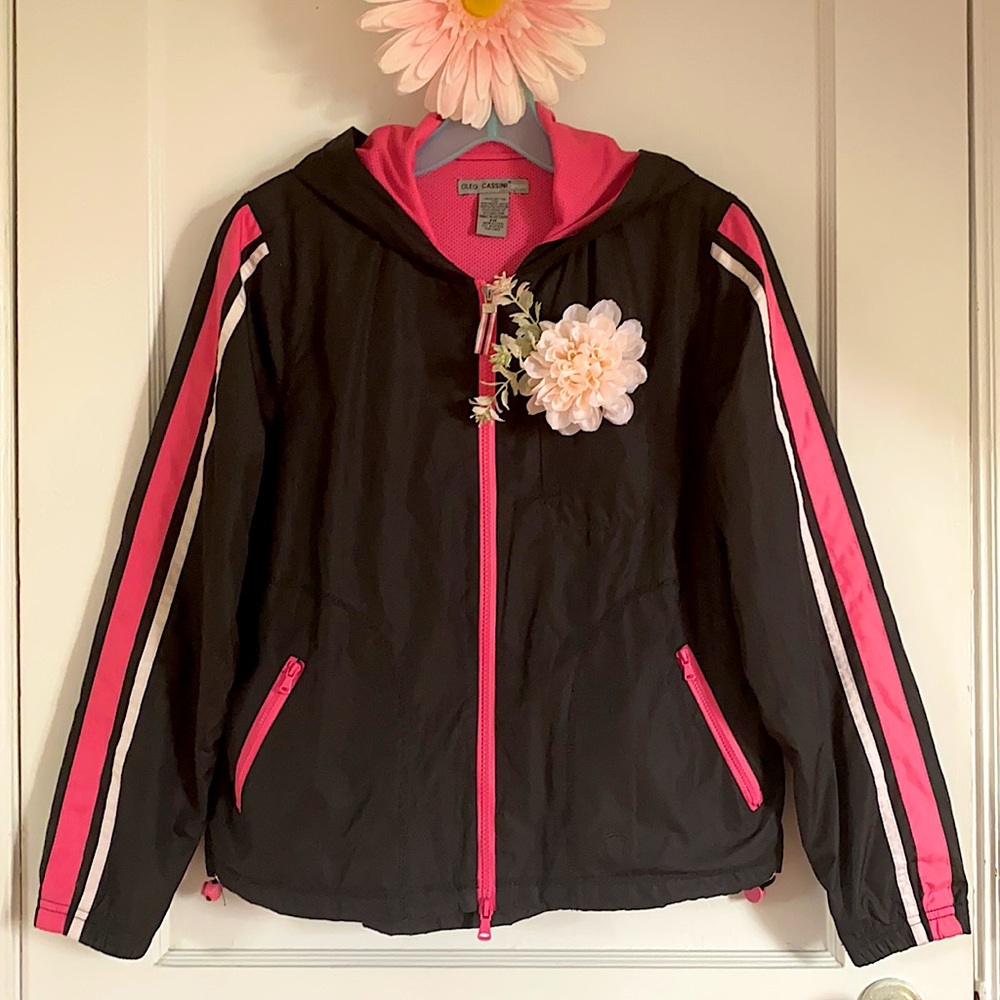 Oleg Cassini Sport US size PM windbreaker jacket